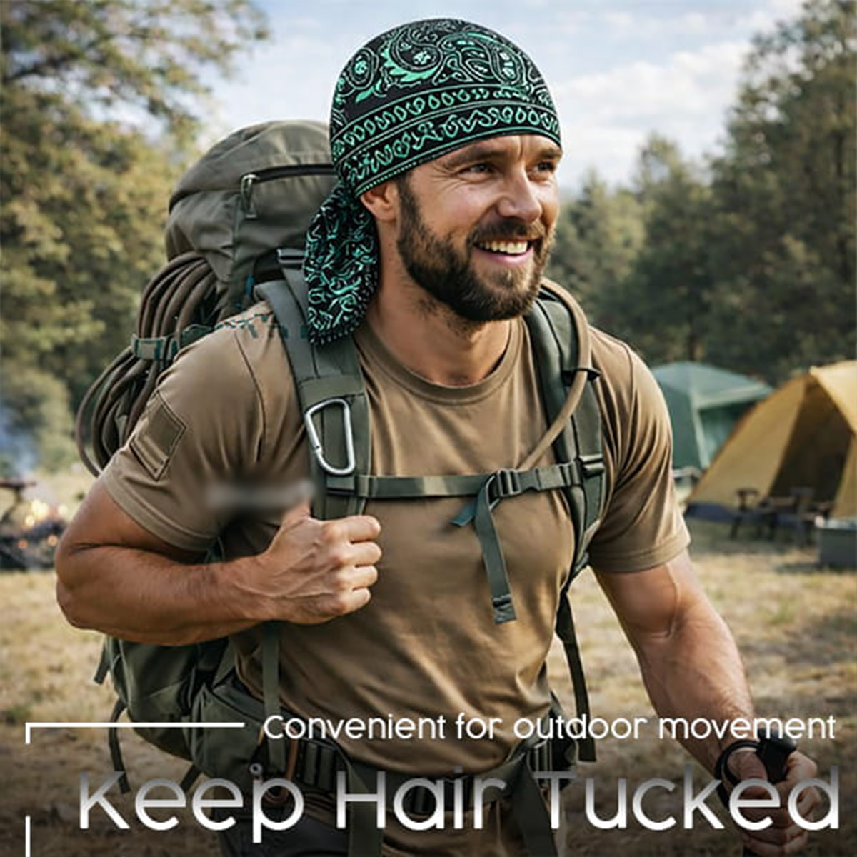 Half Price NowOutdoor Paisley Cooling Headscarf Cap