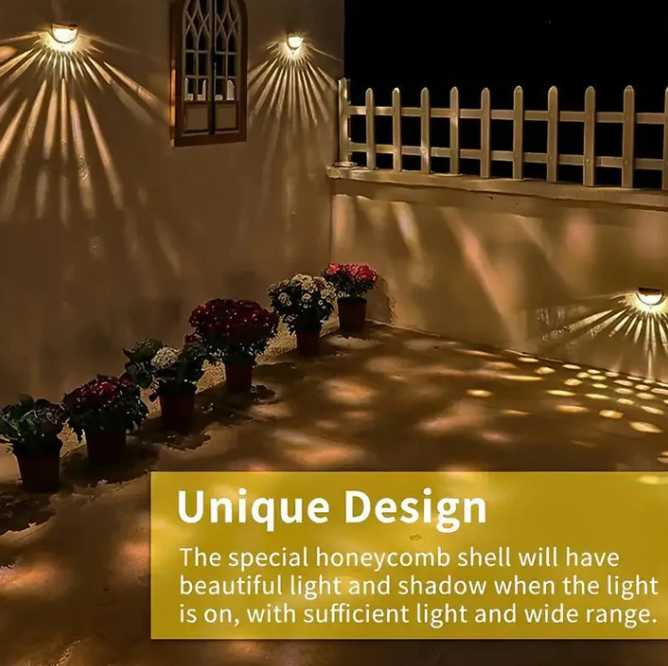 Solar Step Lights – Waterproof Garden Glow in Warm, White & Color Modes