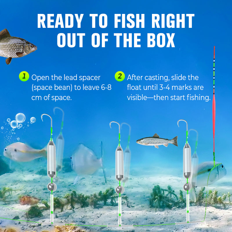 LAST DAY 55% OFF - 3 Hooks Anti Drift Bottom Fishing Rig