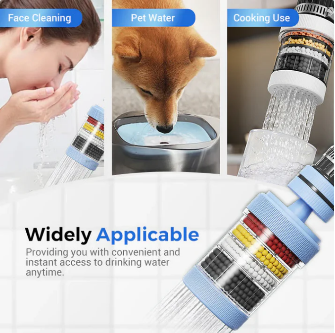 360° Rotating Faucet Filters-Enhance Your Tap Water QualityBuy 3 Get 1 Free