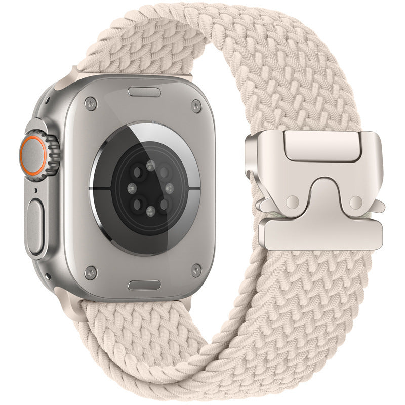 Apple Watch Parachute-Buckle Woven Nylon Loop Band