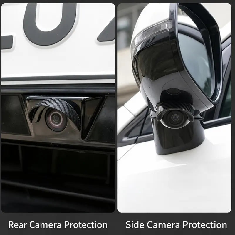 4PCS Car Backup Camera Rain Shield – Clearer Rear View in Rain