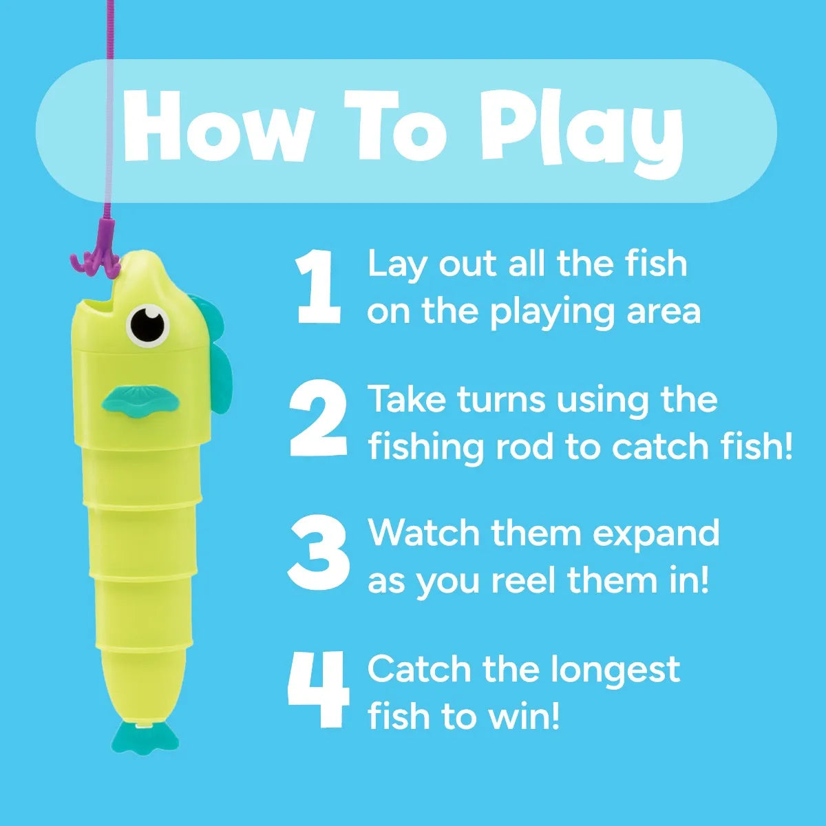 Can You Catch The Longest Fish?– Catch, Measure & Win!
