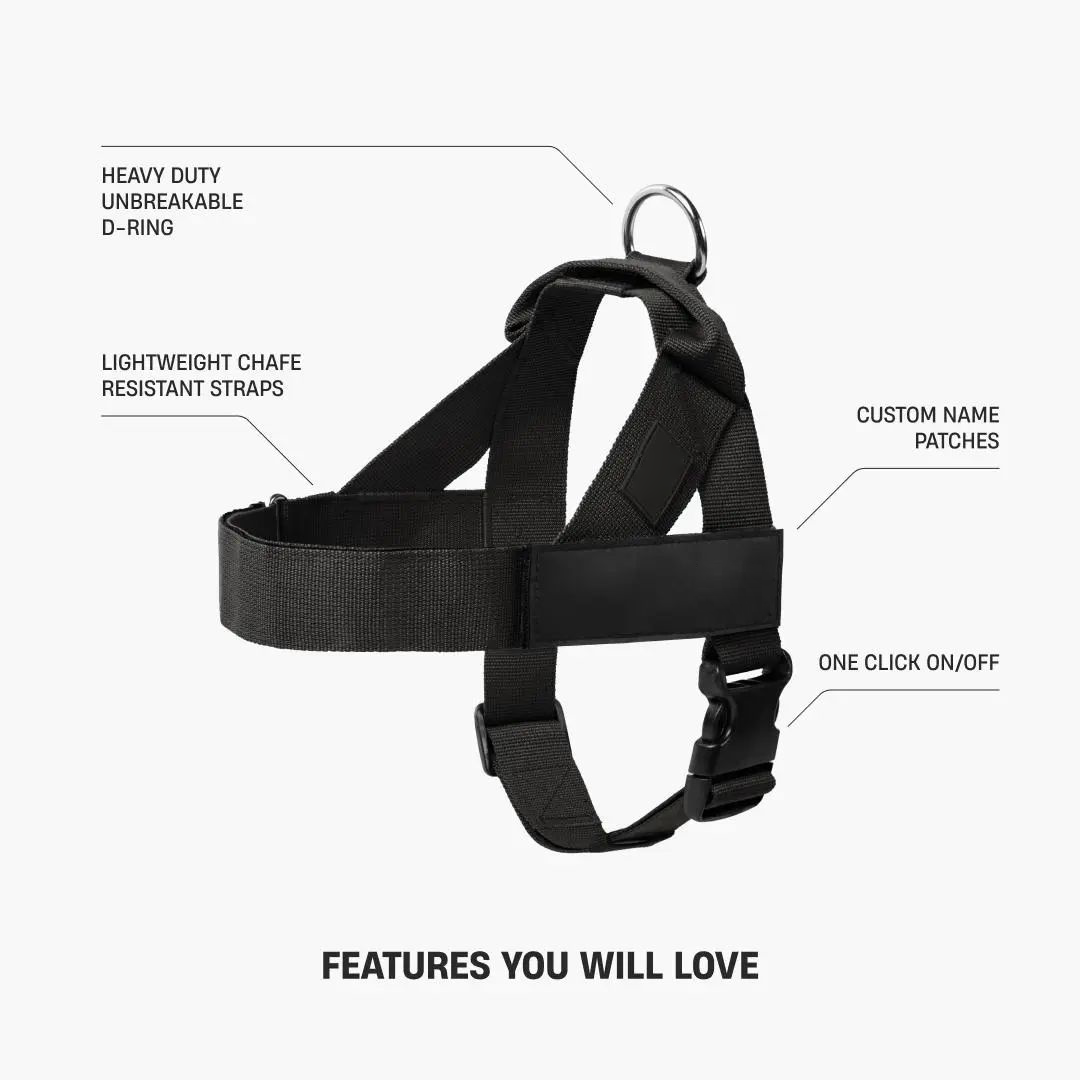 Adjustable No-Pull Dog Harness, Lightweight Comfort Harness for All Dogs