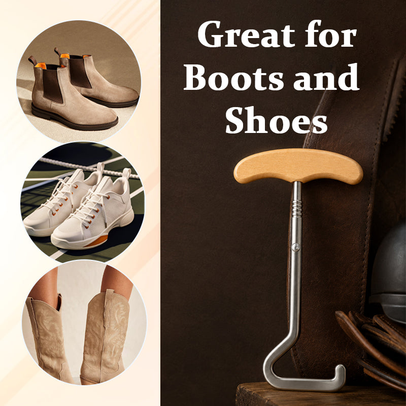 Horse-Shaped Shoe Horn Hook for Easy Wear