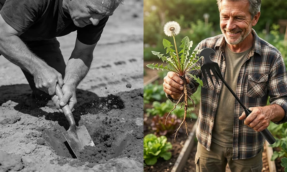Deep-Grip Weed Puller – Fast Root Removal & Soil Cultivation
