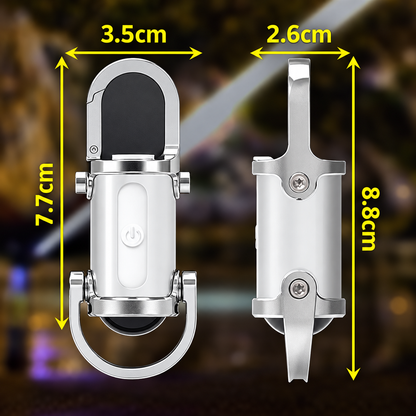 1200LM Super Bright Mini Keychain Flashlight Waterproof