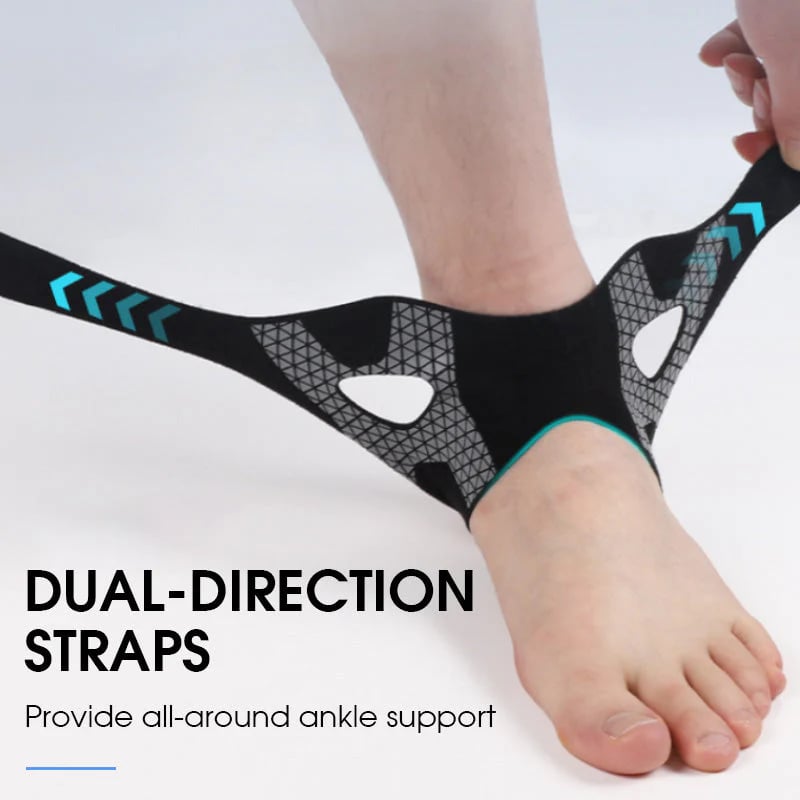 BUY 1 FREE 1 Adjustable Elastic Ankle Brace Comfortable Support for Sports, Walking & Daily Use