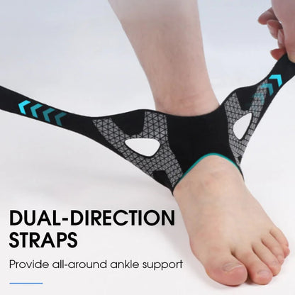 BUY 1 FREE 1 Adjustable Elastic Ankle Brace Comfortable Support for Sports, Walking & Daily Use