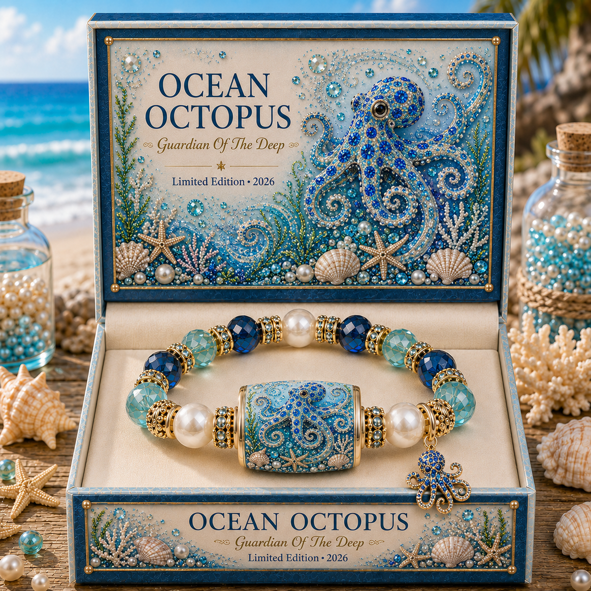 Last Day 49% OFF – Ocean Guardian Collection Bracelet — Limited Edition 2026