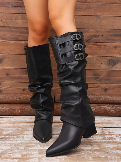 Women's Punk Ankle Boots