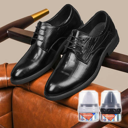 Universal Neutral Shoe Polish Cream With Sponge