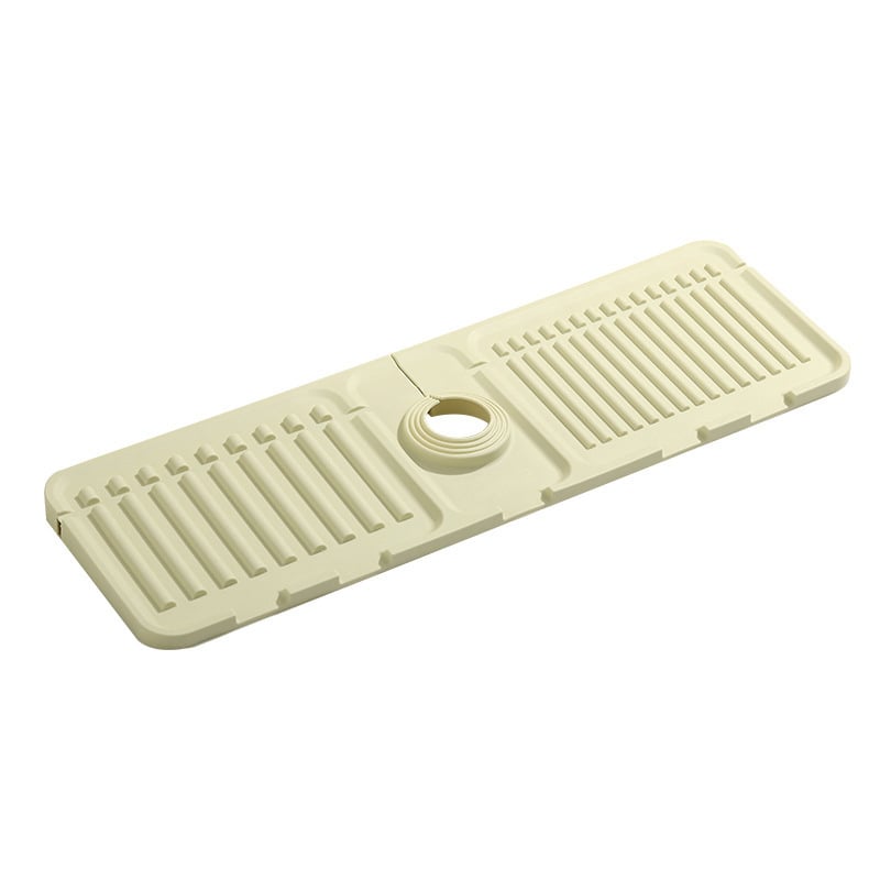 Faucet Splash Guard & Quick-Dry Draining Mat