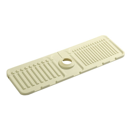 Faucet Splash Guard & Quick-Dry Draining Mat