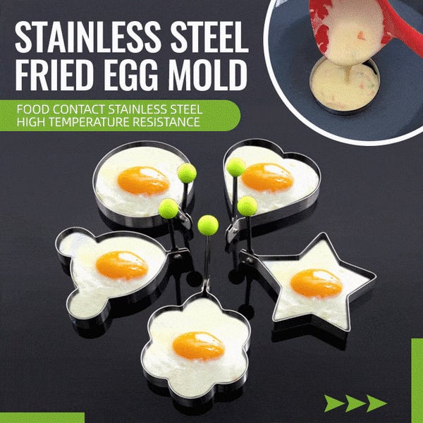 Premium Stainless Steel Egg Rings Molds – Easy Shaping for Perfect Breakfasts