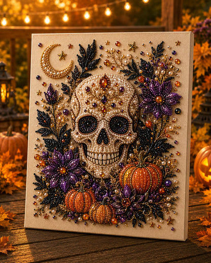Pearl Art DIY Kit – Turn Tiny Pearls into Spooky-Cute Magic