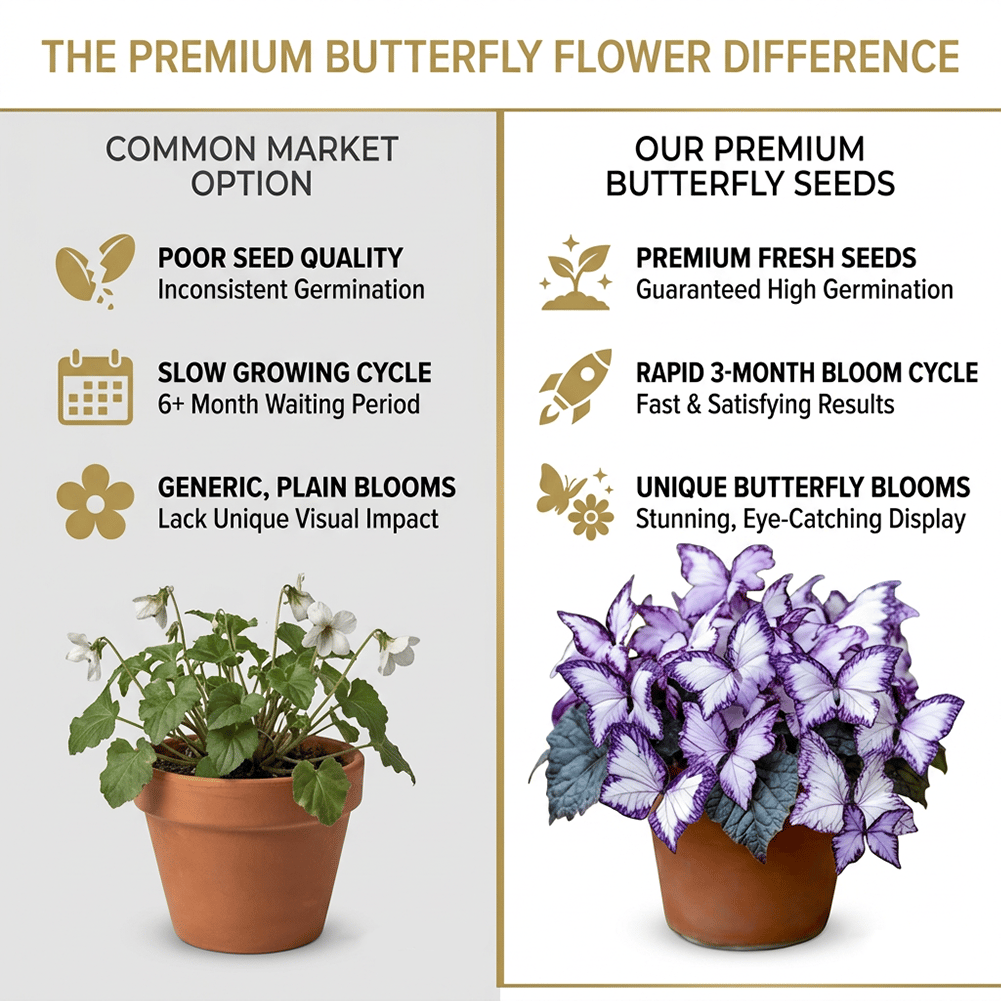 Moonlight Butterfly Flower Seeds