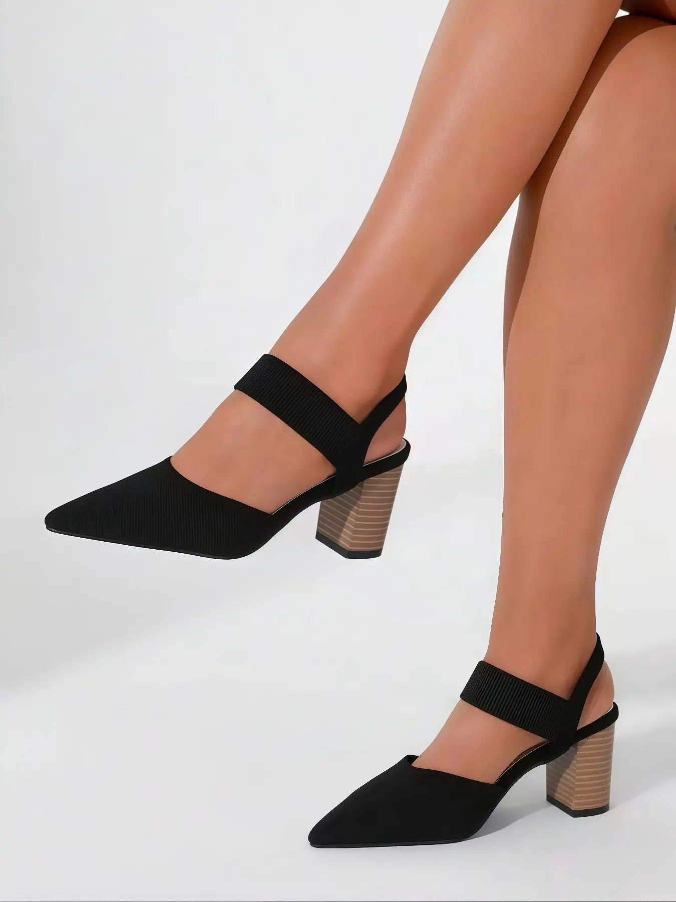 Women's Wedge Sandals – Pointed Toe, Stiletto Heel, High Heel