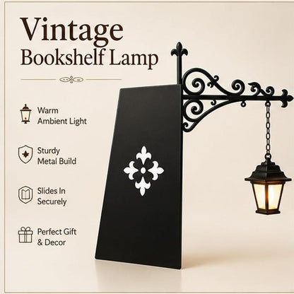 Library Lantern-Decorative Bookshelf Lighting, MiniatureHanging Shelf Lampdeng