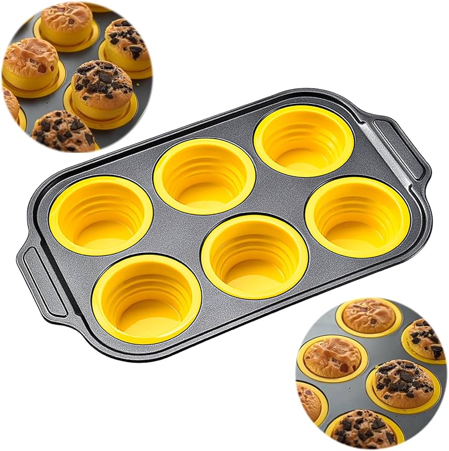 UP TO 50% OFF - Press-type Silicone Muffin Pans