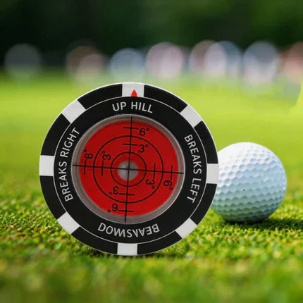 High-Precision Golf Green Reader – Portable Putting Slope Level Training Tool