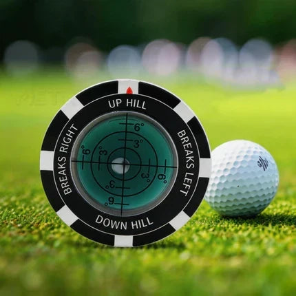 High-Precision Golf Green Reader – Portable Putting Slope Level Training Tool