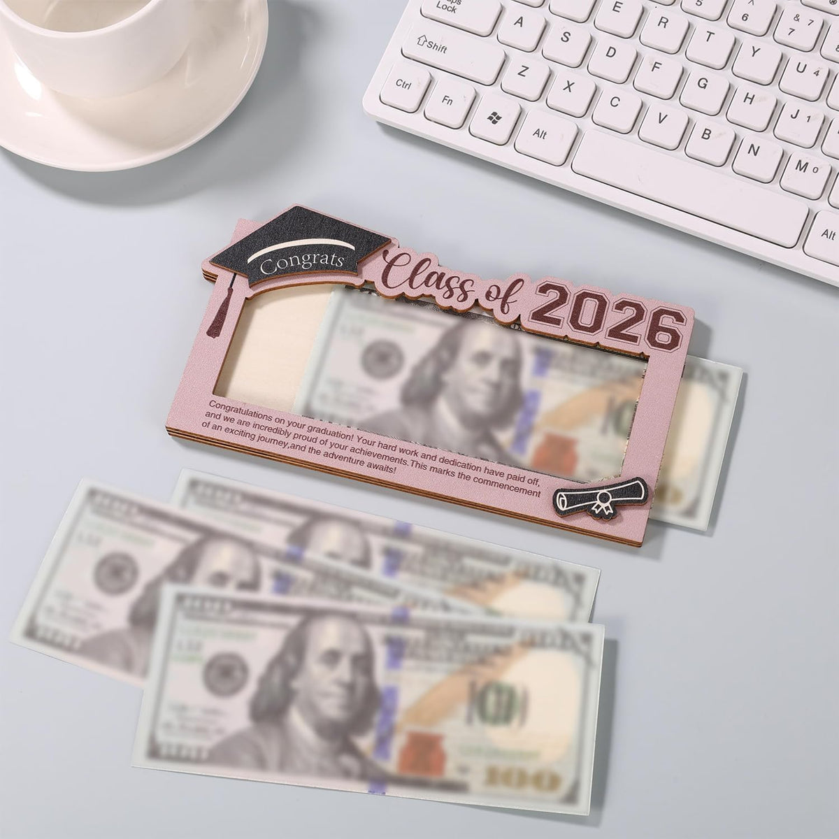 Ends Today: 50% OFF!Class of 2026 Graduation Money Holder – Stylish, Sentimental, Unforgettable