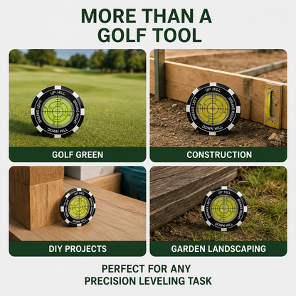 High-Precision Golf Green Reader – Portable Putting Slope Level Training Tool