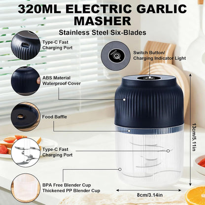 Compact Portable Mini Food Chopper | Handy Kitchen Helper