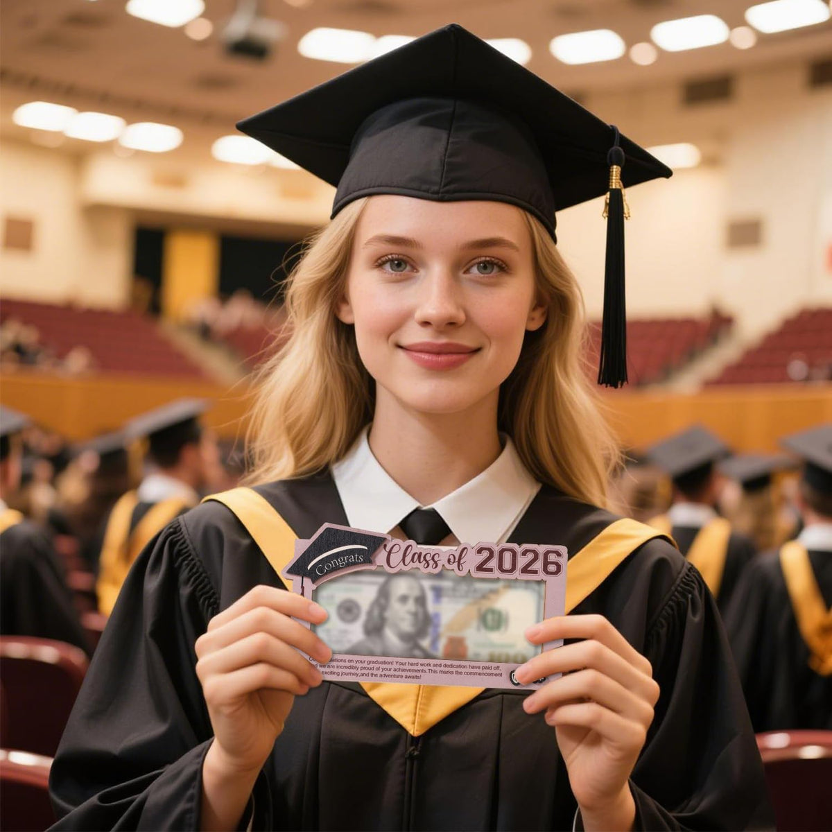 Ends Today: 50% OFF!Class of 2026 Graduation Money Holder – Stylish, Sentimental, Unforgettable
