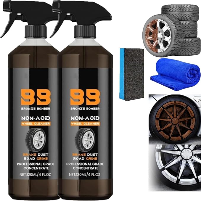 Car Wheel Cleaner – Ultimate Rust & Stain Solution