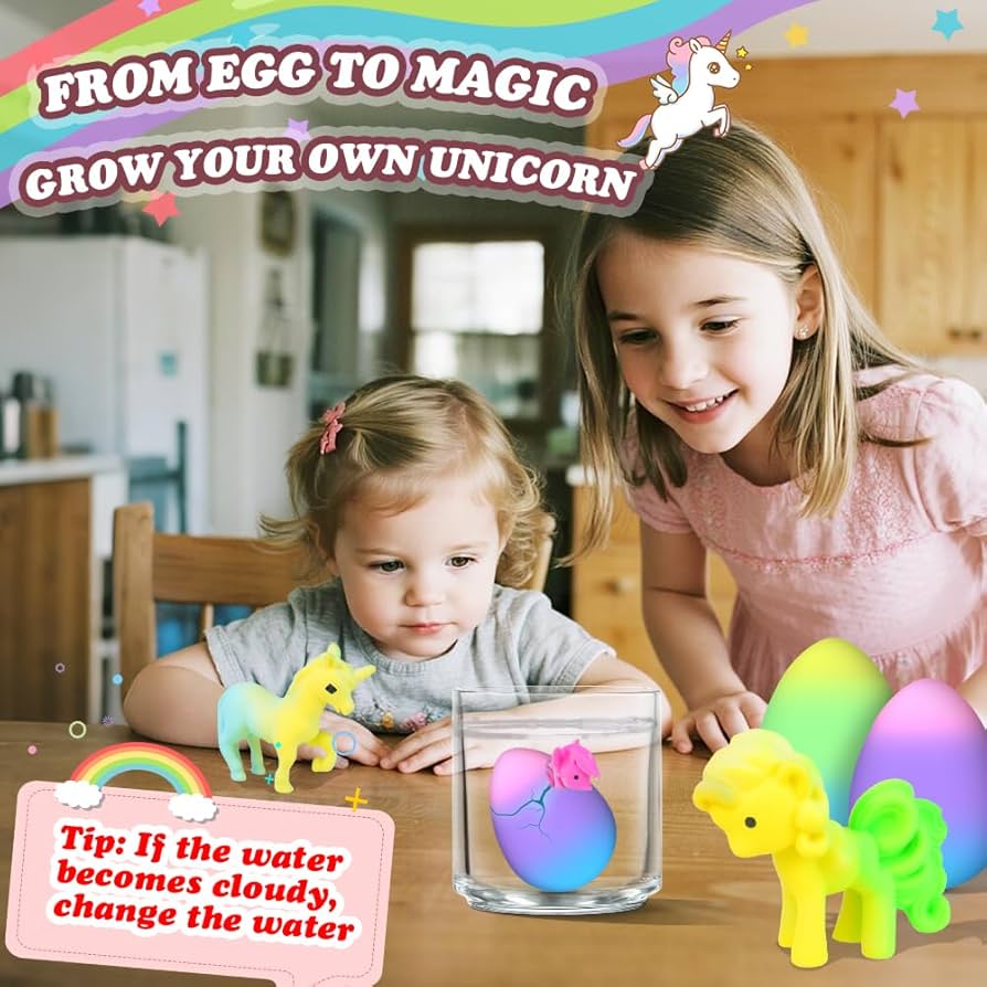 LIMITEDTIME ONLY! 50% OFF → Magical Water-Hatching & Growing Unicorn Surprise Eggs