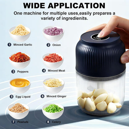 Compact Portable Mini Food Chopper | Handy Kitchen Helper