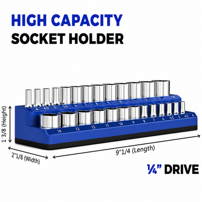 Magnetic Socket Organizer-Find Every Socket Instantly