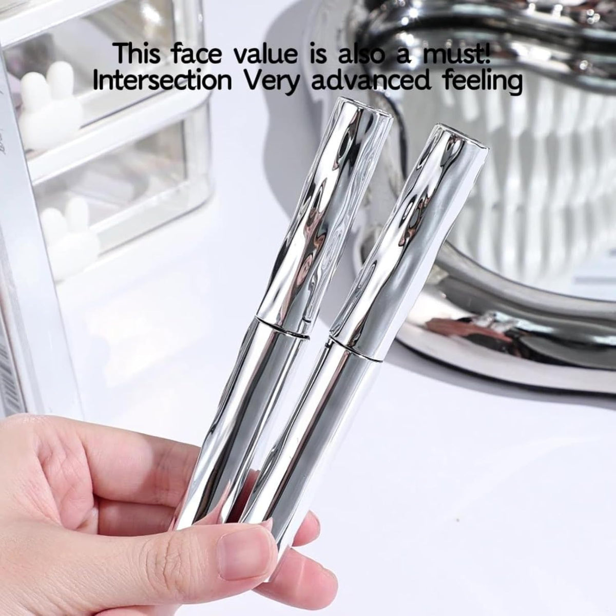Waterproof Smudge-Proof Mascara for Thick Long Curled Defined Lashes