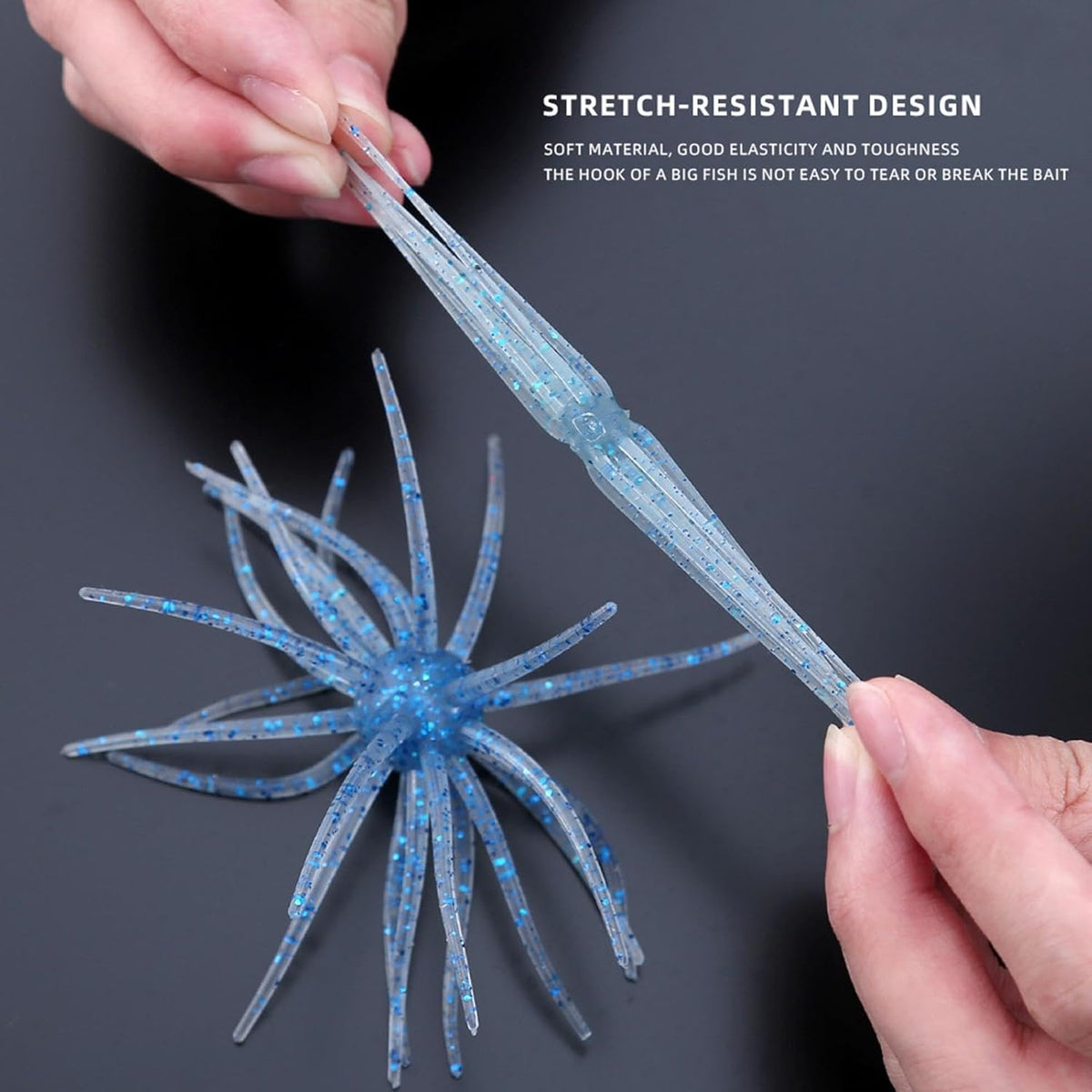 3 PCS Biomimetic Floating Sea Urchin Soft Fishing Lure