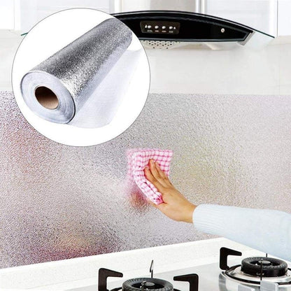 Kitchen Waterproof Oil Proof Aluminum Foil Sticker
