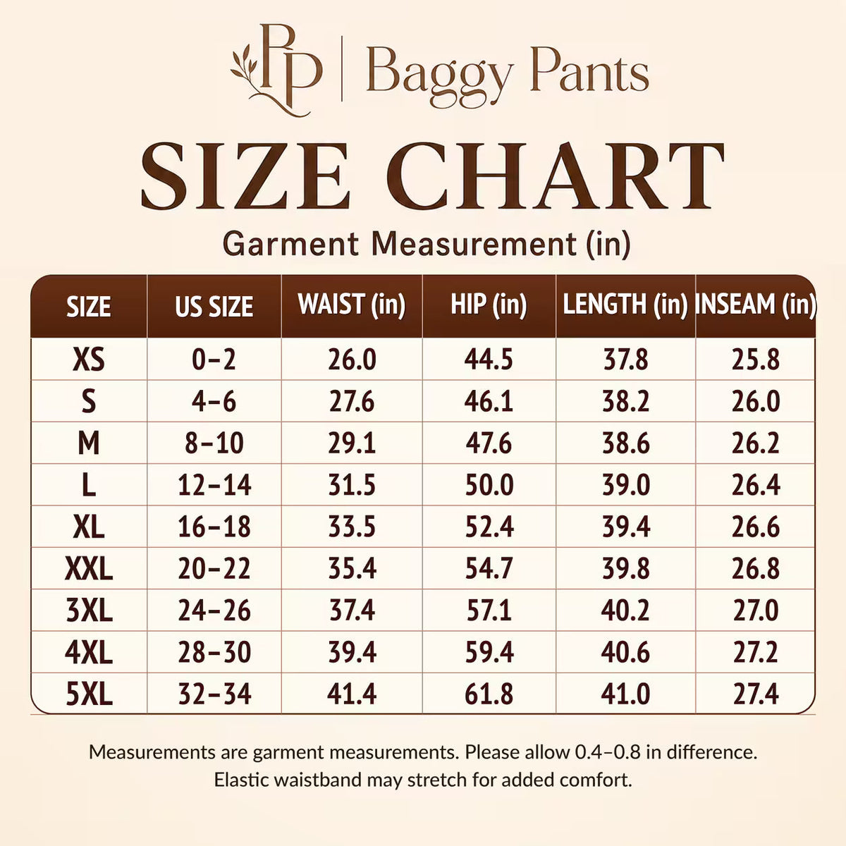 Baggy Pants - Relaxed Fit Wide-Leg Casual Pants