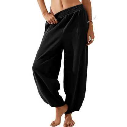 Baggy Pants - Relaxed Fit Wide-Leg Casual Pants