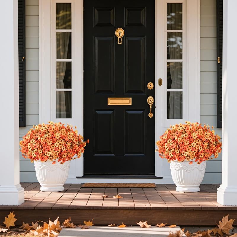 Last Day 50% OFF - UV-Resistant Artificial Daisy Flowers for Fall Decor Halloween