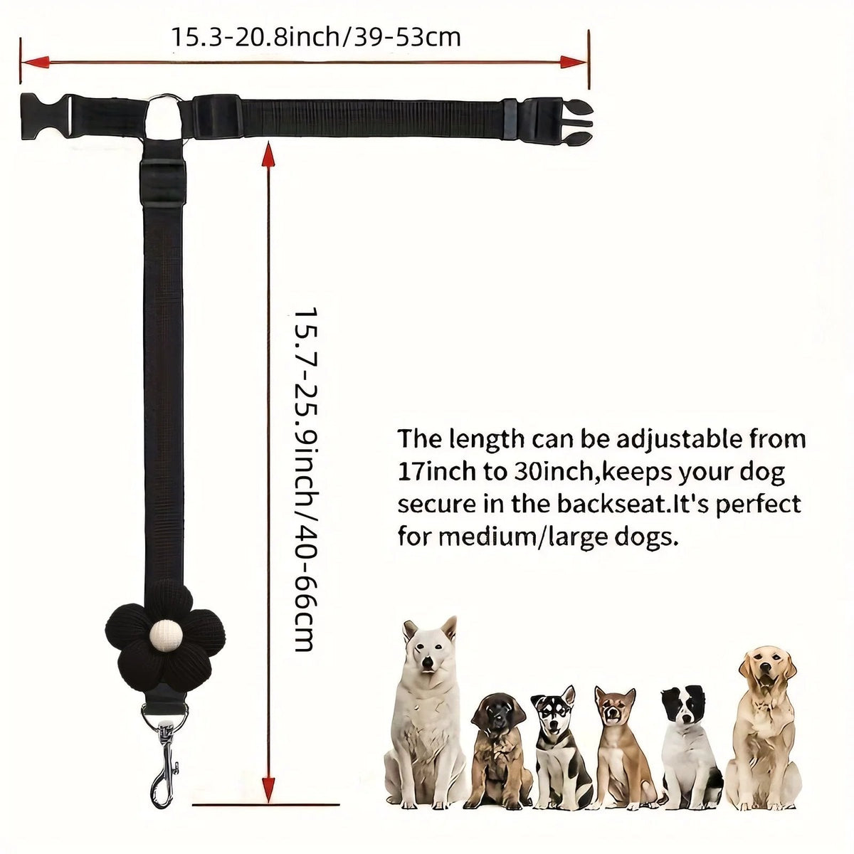 LIMITED TIME OFFER: BUY 1 GET 1 FREE! 2-Pack Dog Travel Safety Belts — Keep Your Pup Safe on Every Ride