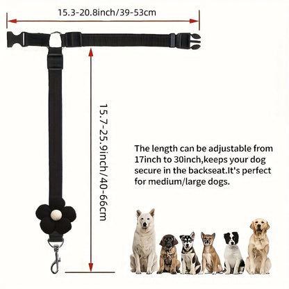 LIMITED TIME OFFER: BUY 1 GET 1 FREE! 2-Pack Dog Travel Safety Belts — Keep Your Pup Safe on Every Ride