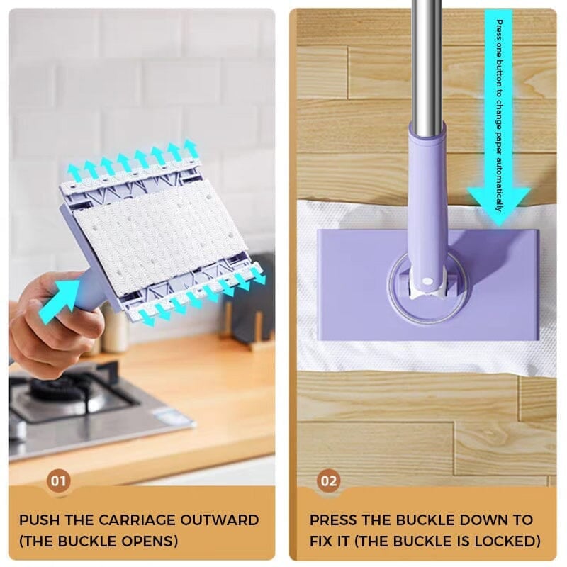 Convenient Cloth Changing Mini Mop