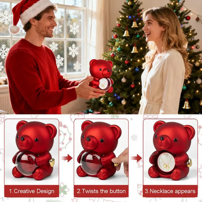 Everlasting Rose Teddy Bear - A romantic gift