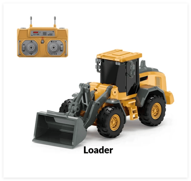 1:64 Premium Alloy Mini RC Construction Set