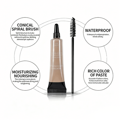 Long-lasting Waterproof Smudge-proof Liquid Eyebrow Gel/Tint