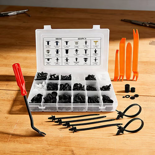 Car Fastener Box Set – Multi-Size Fasteners for Quick Vehicle Repairs