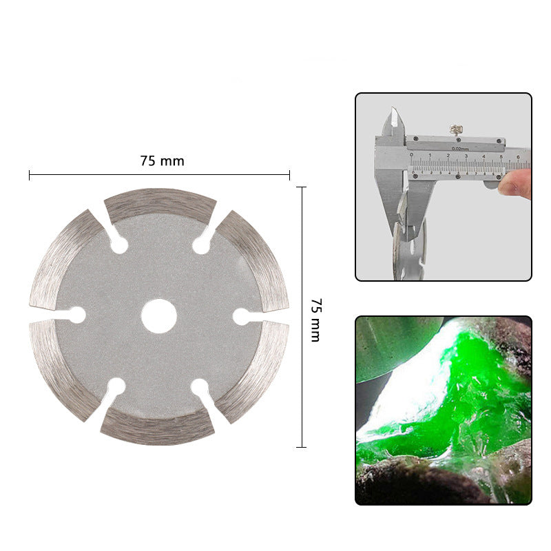 75MM Electric Saw and Grinding Blade Set (7-piece) – for versatile cutting and grinding tasks