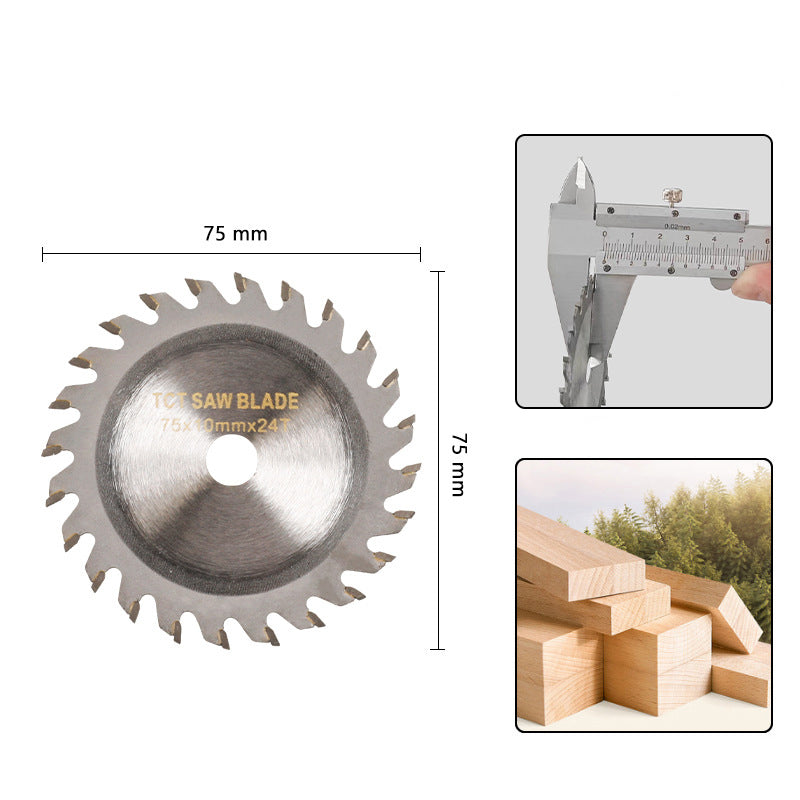 75MM Electric Saw and Grinding Blade Set (7-piece) – for versatile cutting and grinding tasks