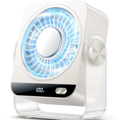 Hot Sale 50% OFF | Turbo Desk Cooling Fan | Ultra-Quiet Airflow with Digital Display